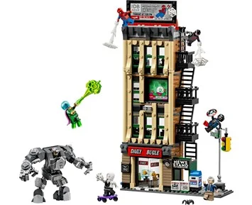 LEGO-Super Heroes Marvel Spider-Man mot Mysterio: Daily Bugle 76342-LEGO Marvel Spider-Man mot Mysterio: Daily Bugle 76342-LEGO-LEGO