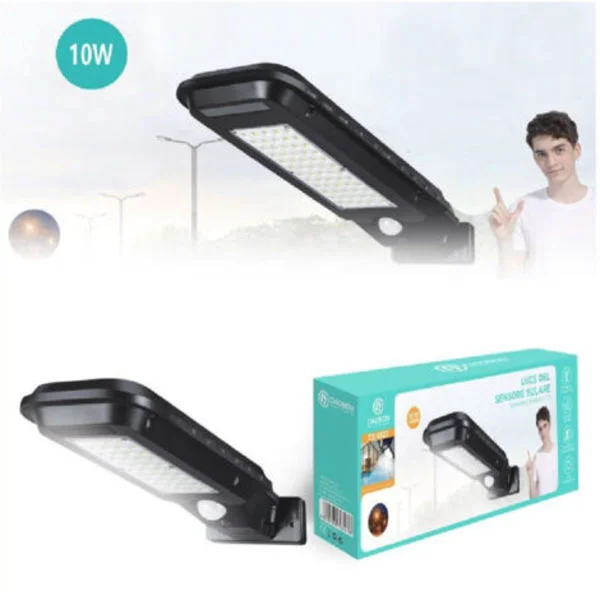 Solcelle Gatelys Fotovoltaisk Sensor 60 LED Gatelys 10 W Tx-9327