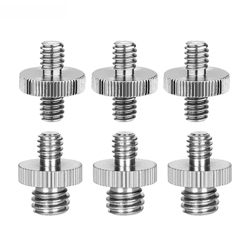AliExpress - 1/4 Zoll auf 1/4 3/8 Zoll männlicher Kameraschraubenadapter Stativschraubenadapter Innengewinde für Kamerastativ Einbeinstativ Ringlicht
