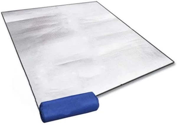 Aluminiums Isolerende Matte Skummatte Liggeunderlag For Camping Isolasjonsmatte Sammenleggbar Teltmatte Gulvunderlag Termisk