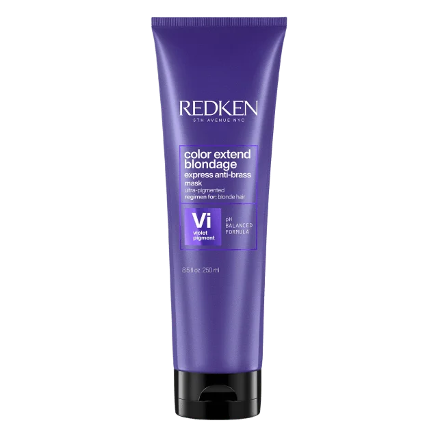 Redken Color Extend Blondage Express Anti-Brass Mask Silvermask Inpackning & behandling Dam 250ML
