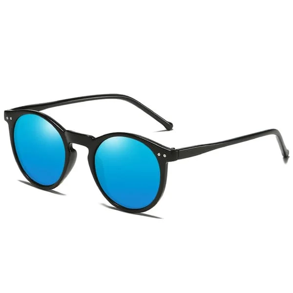 MUSELIFE Retro Polariserte Solbriller Menn Kvinner Vintage Små Runde Innfatning Solbriller Polaroid Linse UV400 Briller Shades Briller