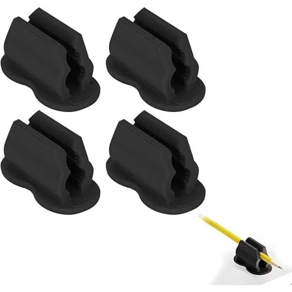 4-pack pumpaform pennhållare, självhäftande stifthållare för skrivbord och vägg, markeringshållare, pennhållare, pennhållare