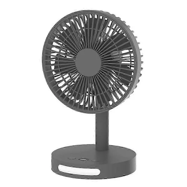 Sommer Ny Desktop Lille Ventilator USB Hjem Smart Digital Display Kontor Mini Desktop Natlys Elektrisk