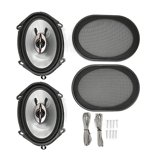 2 st Koaxiala Bilhögtalare 380W Alto Diskant 5x7 Tum Koaxial Bilhögtalare för Fordon