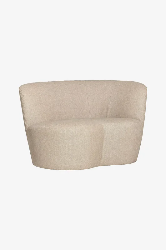 WOOOD - Sten Liten Soffa Höger - Beige - Trädgårdssoffor - Från Homeroom