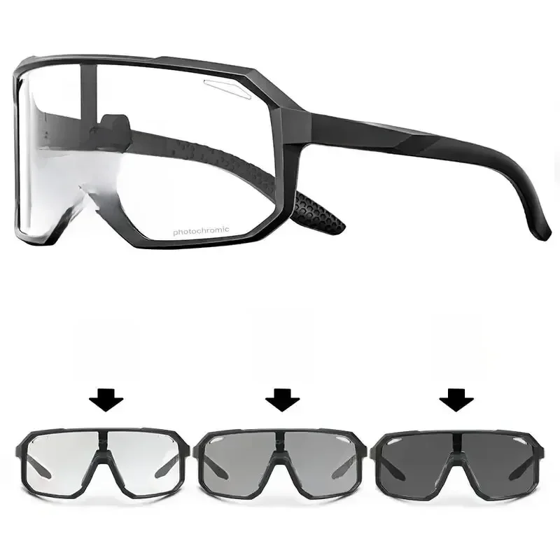 AliExpress - Lunettes de soleil photochromiques pour hommes et femmes, lunettes de vélo de montagne, lunettes de route, équitation de vélo, sports de 
