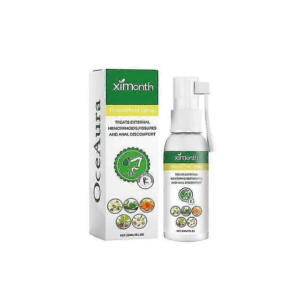 Hemorroidespray lindrer hevelse, smerte, kløe, hemorroidepleie, eliminerer kjøttboller, anal Shu-spray