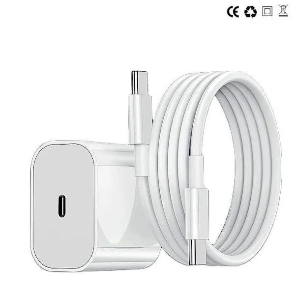 1-pakning - Lader for Samsung - Hurtiglader - Adapter + Kabel 20W Hvit one size Samsung 1-pakning Samsung(NT) 1-pakning Samsung 1-pakning Samsung(20w 