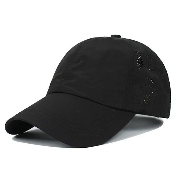 Dame Baseball Caps - Ponytail Solhat Hurtigtørrende Løb Cap Dame Golf Hat Cross Justerbar Trucker Hat Dame Piger