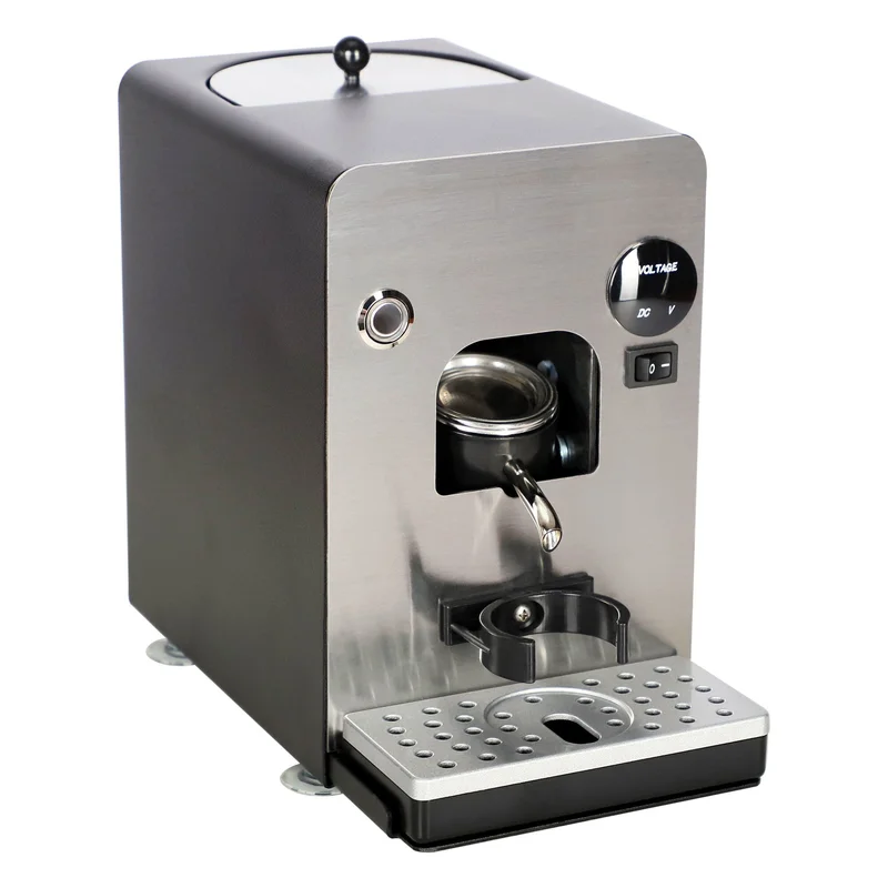 Panafe ALLFREE kapselmaskin för espresso, svart/stål | Kaffe > Kapselmaskiner | Bagaren och Kocken