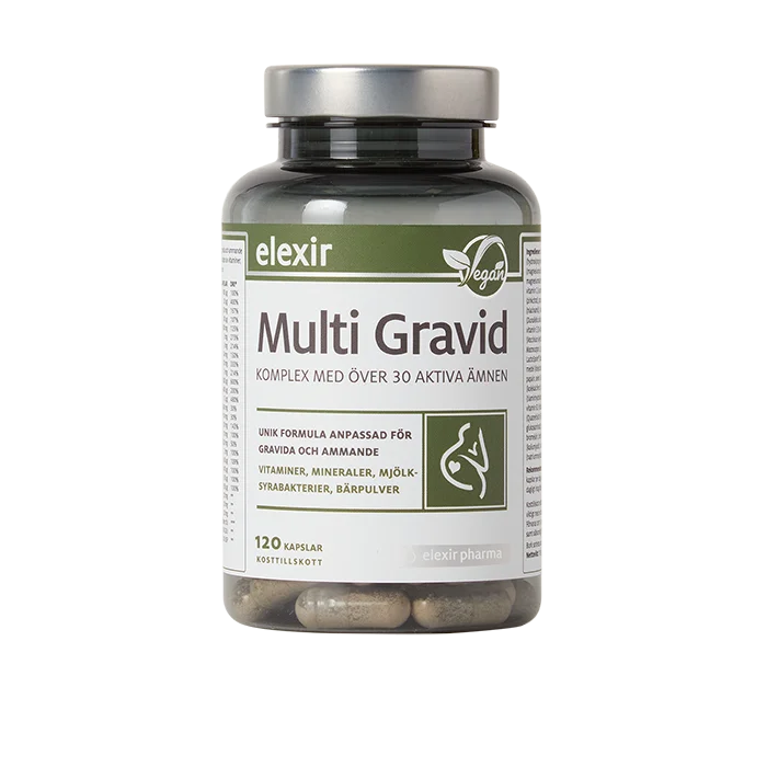 Elexir Pharma Multi Gravid 120 kapslar