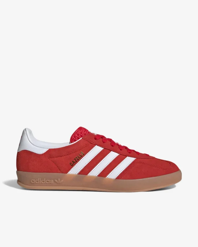 GAZELLE INDOOR - SCARLET/WHITE 36 2/3