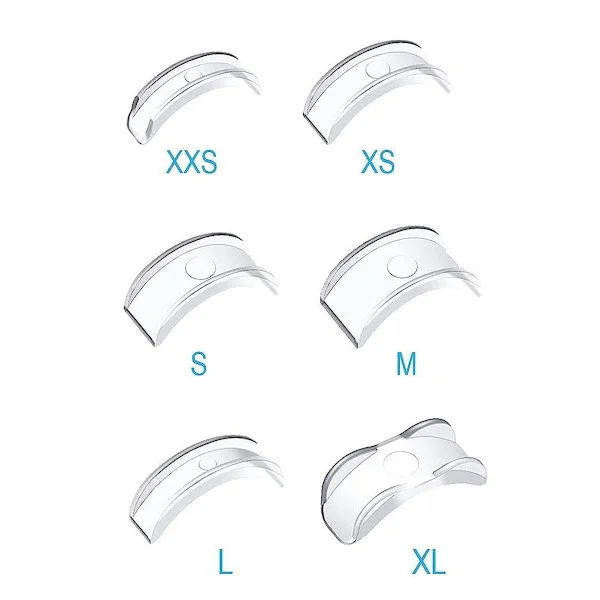 Invisible Silicone Ring Adjuster Set 6-pack, PC Ring Sizer Reducer for Loose Rings, Easy DIY Customization