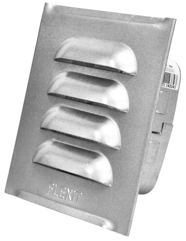 Flexit 114335 Ventilgaller med ram 125 x 125 mm, Ventilation