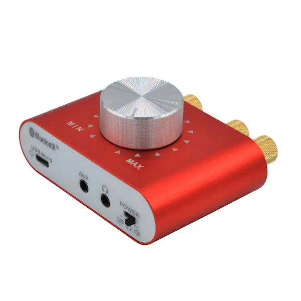 Bluetooth 5.0 Stereo Ljudförstärkare Mottagare 2 Kanaler Klass D Mini Hi-fi Amp hg