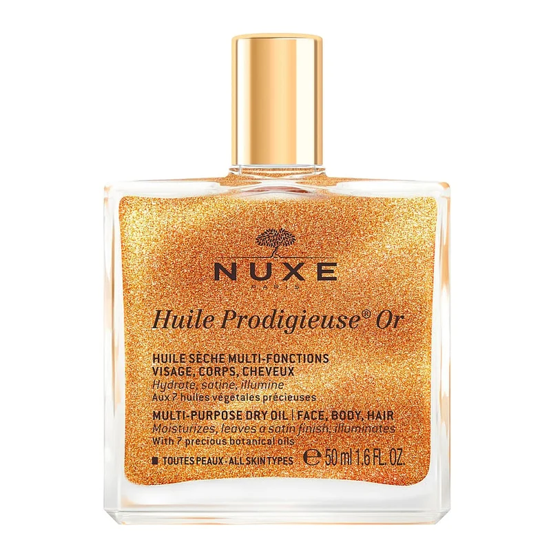 Nuxe Huile Prodigieuse Dry Oil Golden Shimmer 50 ml, Hudpleje, Kropspleje, Bodylotion
