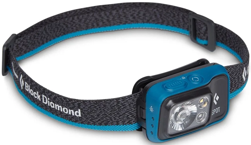 Black Diamond Spot 400 Headlamp otsalamppu, petrooli/harmaa