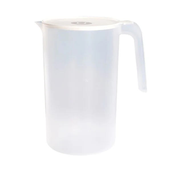 Fornnerg 1 pc Plastic Jug Large Capacity Easy To Clean Pp Plastic Water Jug For Water White L