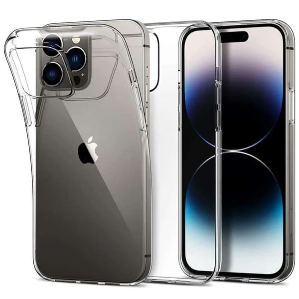 iPhone 14 Plus - Silikonskal TPU - Slimmat Transparent iPhone 14 Plus Transparent iPhone 14 Plus