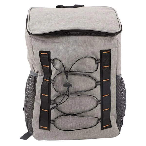 Insulated Outdoor Backpack Large Capacity Insulation Bag Long Term Heat Preservation Lunch Bag with Side Cup Holder for Travel Picnic Camping