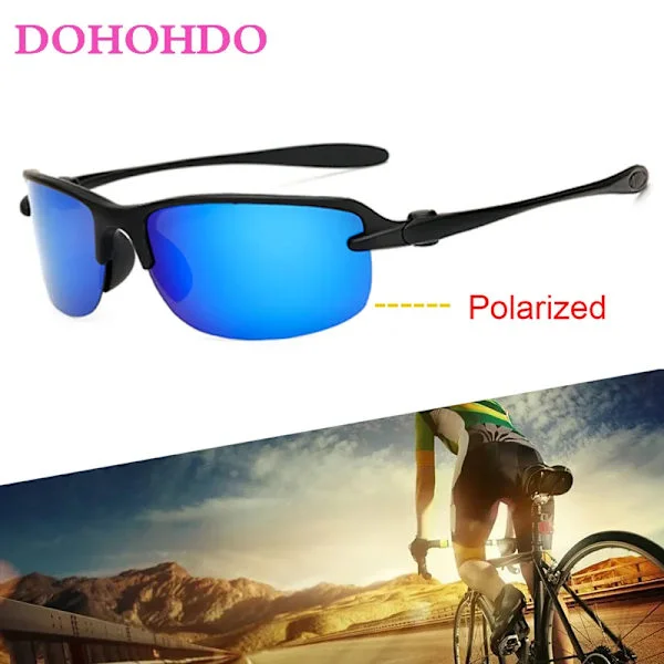DOHOHDO Sports Solbriller Polariserede Polaroid Fiskesolbriller Sportsbriller Dame Solbriller Til Mænd UV400 De Sol Feminino