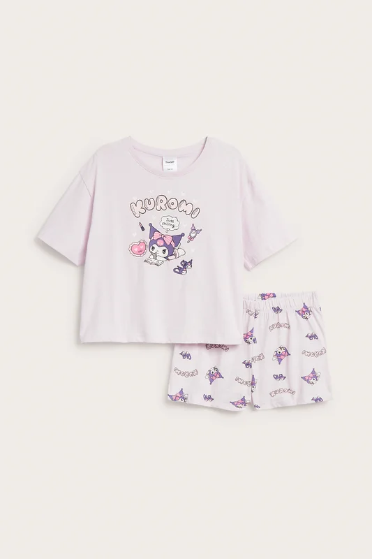 Kappahl | Pyjamas Kuromi Lila 122/128 | Barn
