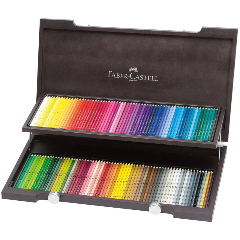 Faber-Castell Aquarellstifte Albrecht Dürer 120er-Set Holztruhe