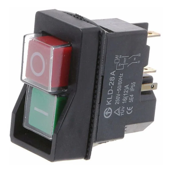 Elektrisk betongblander av/på-bryter elektromagnetisk bryter CK21B/250V 5PIN forgasser