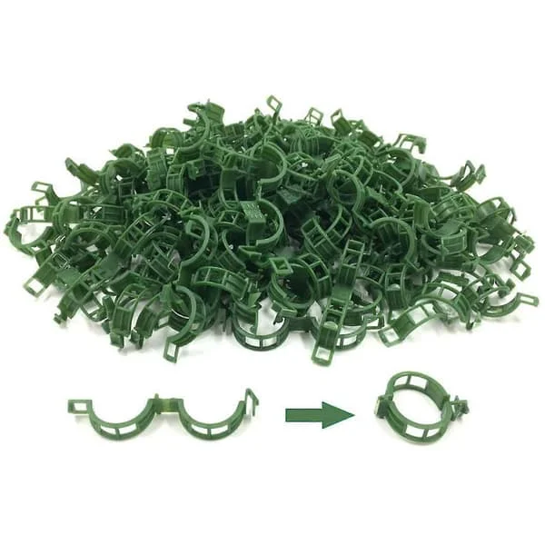 200 st Trädgårds Växtstöd Clips, Tomat Clips, Spaljé Clips, För Gurka Blomma Squash Vinranka, 1