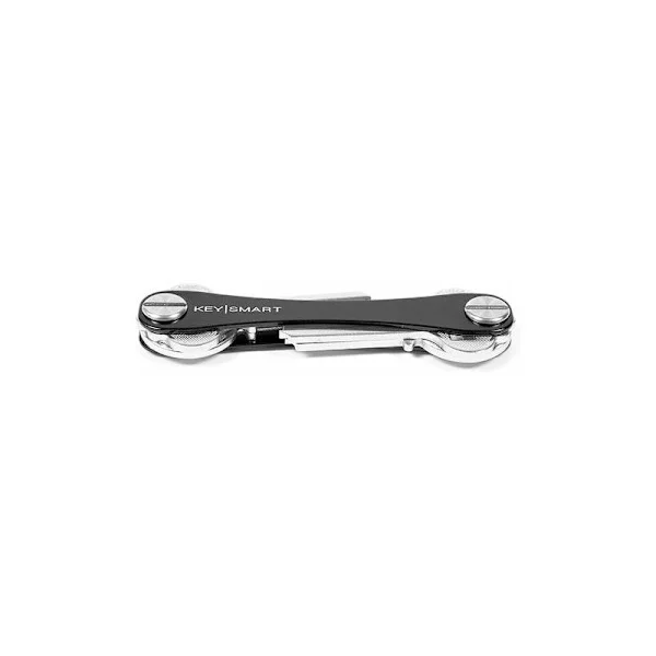 DOPA COMPACT KEY HOLDER & KEYCHAIN ORGANIZER (UP TO 8 KEYS, BLUE) - BLACK KEY ORGANIZER