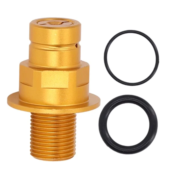 CO2 Adapter Kobber Soda Maskin Koblingsadapter for Terra for Art Quick Connect Maskiner Gull M18x1,5