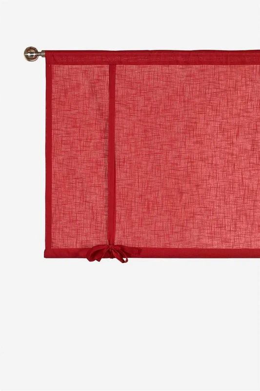 Cellbes of Sweden - Liftgardin Ebbe i rød i størrelse 80 x 100 cm