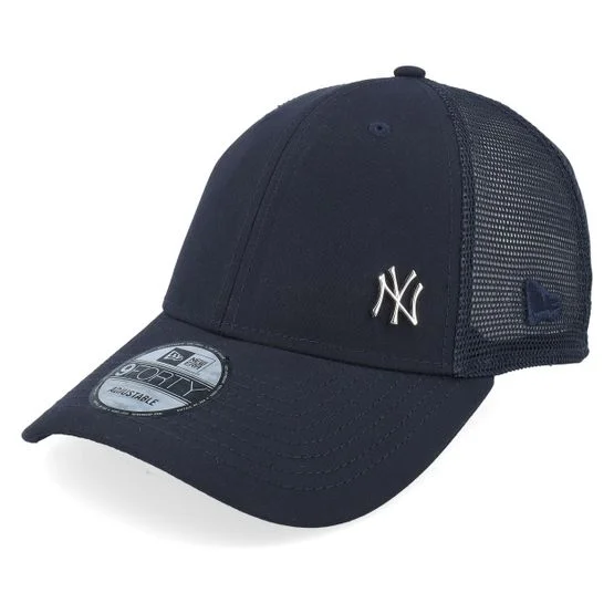 New Era - MLB Blu trucker Cappellino - New York Yankees Flawless 9FORTY Navy Trucker @ Hatstore
