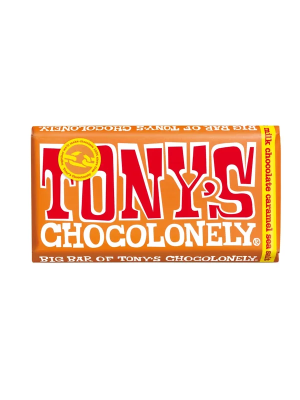 Tony's Chocolonely Milk Caramel Sea Salt 32% 0.24kg