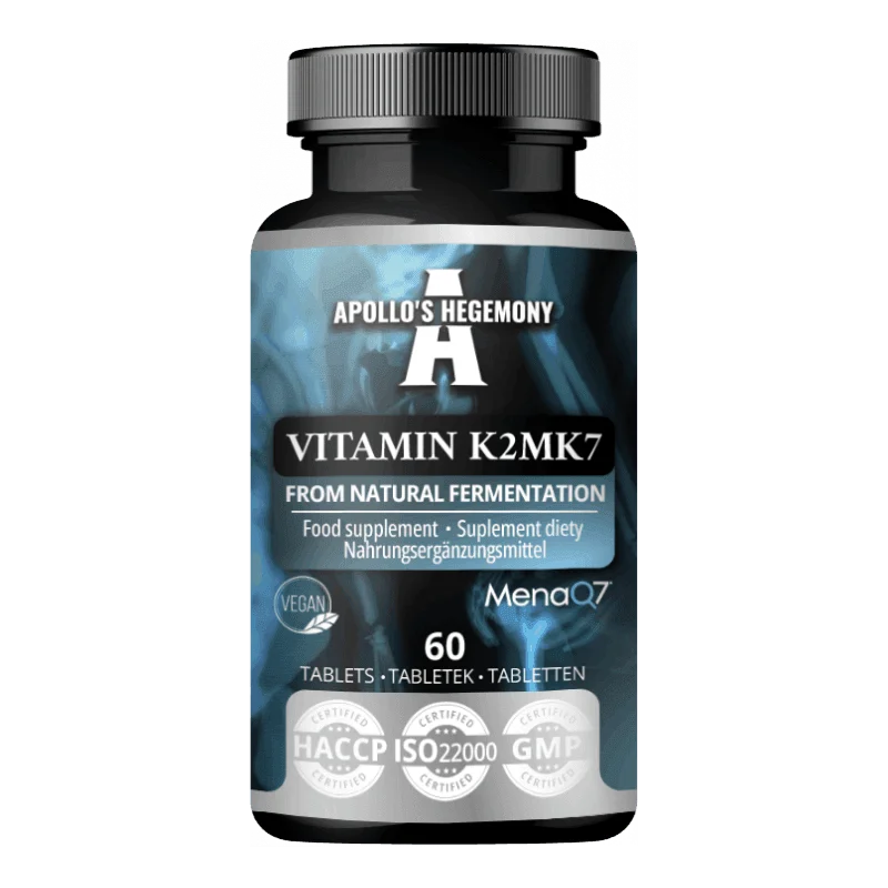 Vitamin K2 MK-7 200 μg MenaQ7 natto – 60 tabletter