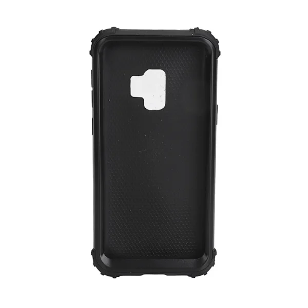 Phone Case Phone Protective Case Silicone PC Shockproof Anti-fingerprint Stain Minimalist Phone Accessory Black For S9