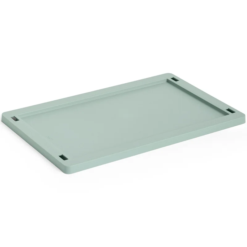 HAY Colour Crate Small Låg, sage green - Grøn | KitchenOne