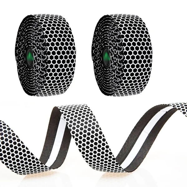 Styretape for sykkel, styretape for landeveissykkel, styreinnpakning 2 ruller for landeveissykler og sykling, med tilbehør
