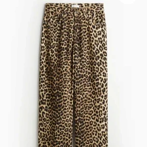 Leopardmönstrade Jeans