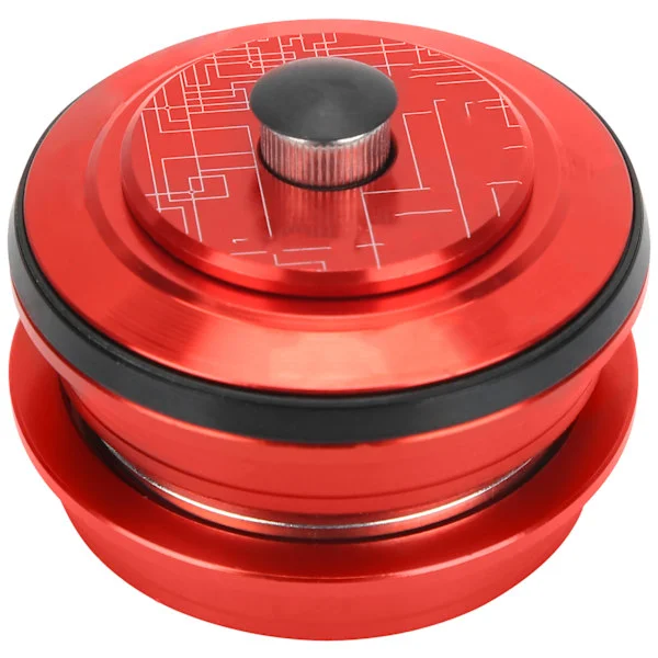 Mountainbike Forgaffel Headset 44mm Trådløs Aluminium Legering Headset Udskiftning Rød