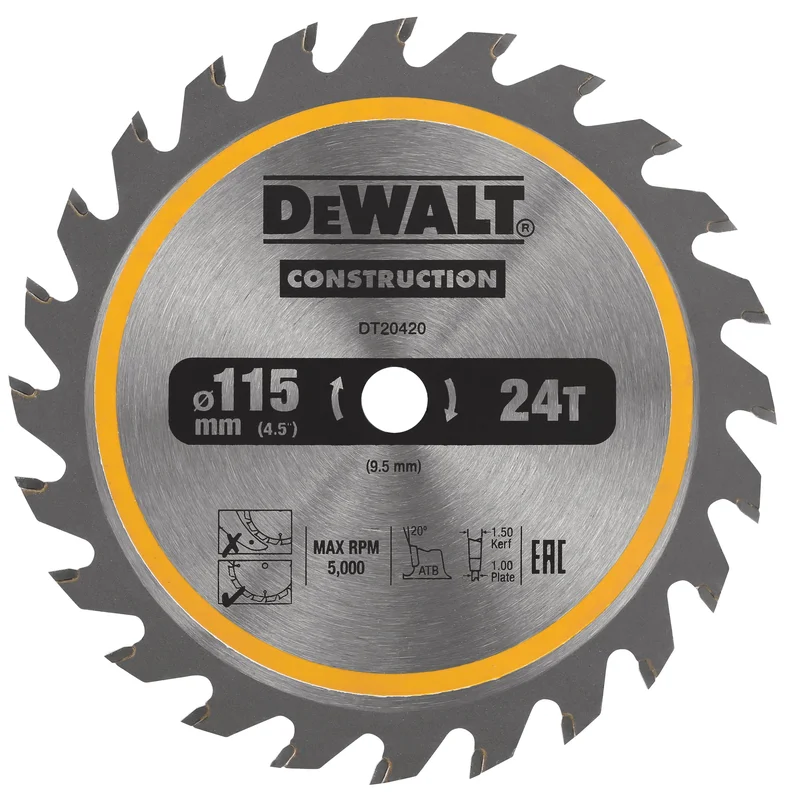 Dewalt DT20420 Sirkelsagblad, Maskintilbehør & forbruk