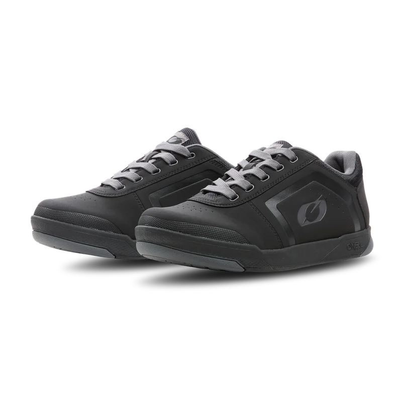 Zapatillas de Bici de Montaña O'Neal Pinned Flat Negro/Gris 40