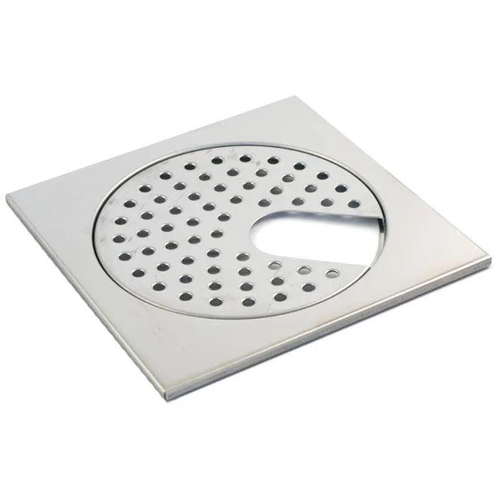 TEBO Details 002330 Golvbrunnssil blank med urtag, Inomhusavlopp