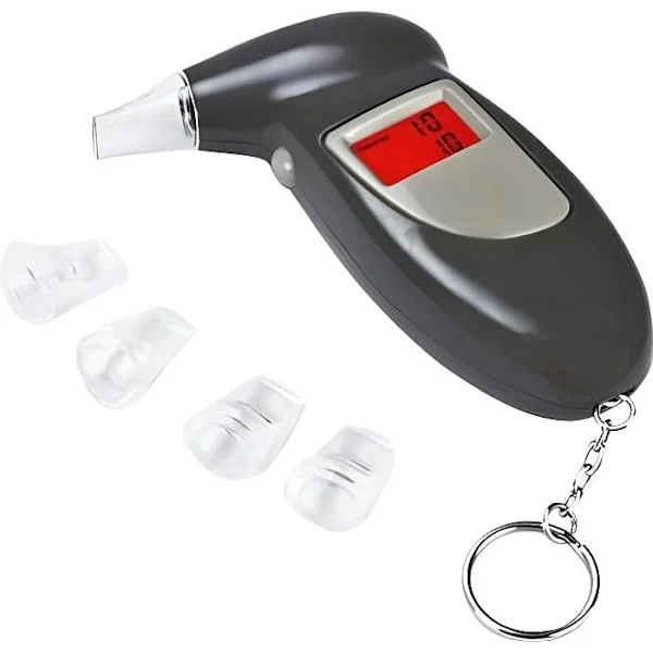 Elektronisk Alkoholmätare Digital Alkoholmätare Nyckelring Portabel Alkohol Digital Alkoholtestare