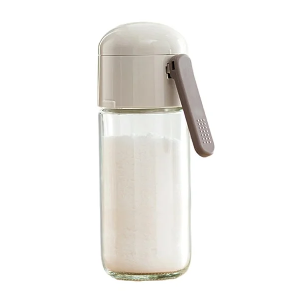 Kvantitativ saltspreder glass saltspreder dispenser fuktsikker krydderflaske for campingkjøkken