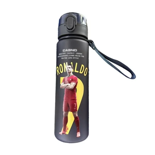 Ronaldo Water Bottle Premium Protein Shaker Blender Sports Bottle Bottle BPA Free Water Bottle V4j5 A 560ml[GPA]