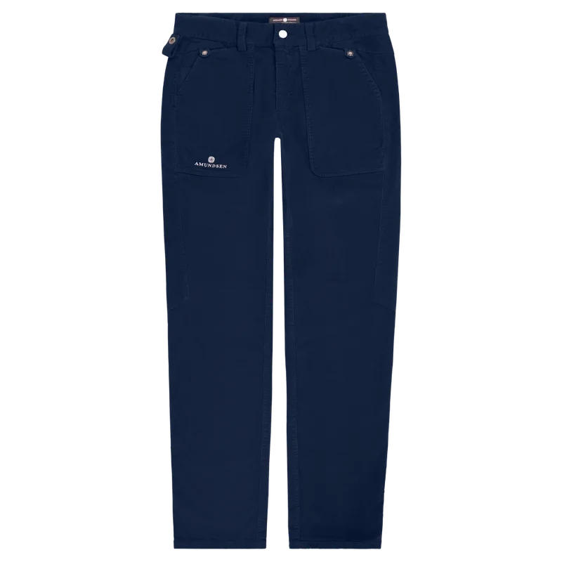 Amundsen Fjordcord Slacks 16 Wale Mens Faded Navy
