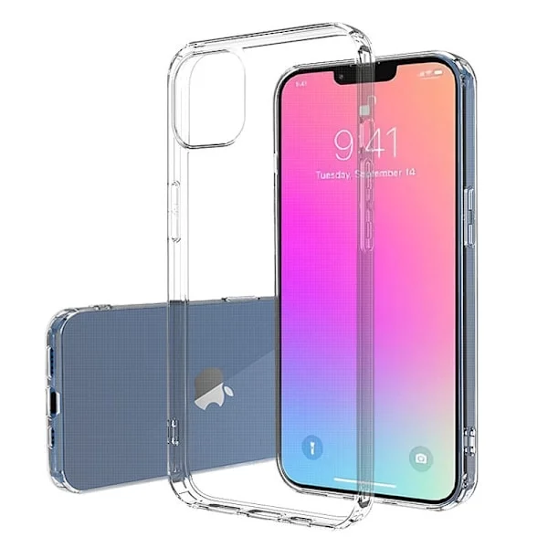 iPhone 13 Pro Max - Transparent TPU Skal