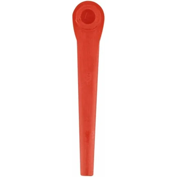 100 stycken plastblad för Gardena grästrimmer, Ersättningsblad för Gardena grästrimmer och sladdlös grästrimmer, A